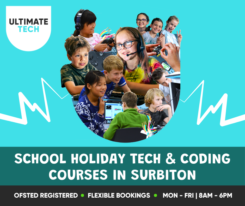 Tech & Coding summer camps in Surbiton!