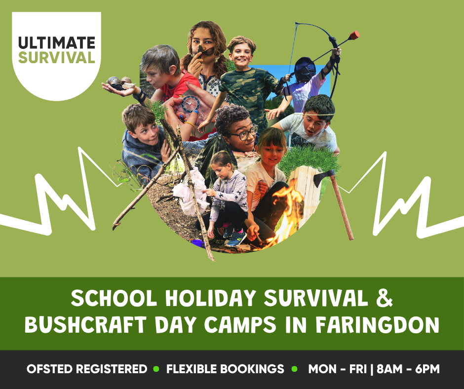 Bushcraft & Survival Summer Holiday Day Camps in Faringdon!