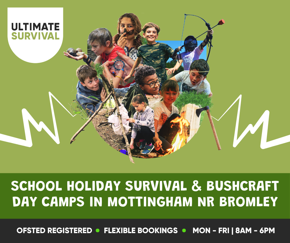 Bushcraft & Survival Summer Holiday Day Camps in Bromley!