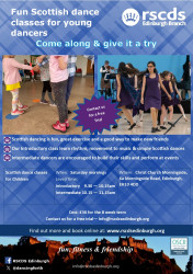 Photo of Dance Scottish! Introductory classes for young dancers