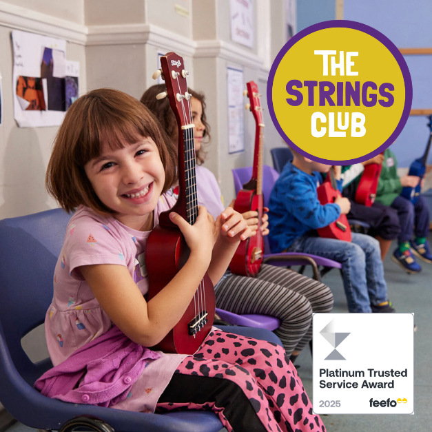 A Summer of Music, Friendship & Screen-Free Fun in Dulwich with The Strings Club: Minis (Rec-Year 2) 🌞