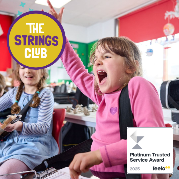 The Strings Club 2026 Summer Holiday Camp: Walthamstow Strum Stars (Yr 3-6) 🎸🌞