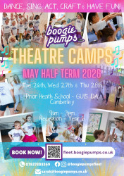 Photo of Boogie Pumps Camberley, May Half Term Theatre Camps (Ages 4 – 11)