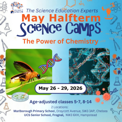 Photo of May Halfterm Science Camps – The Power of Chemistry – Understanding Elements Compound & Reactions, 5-14yrs Marlborough Primary School,  London SW3