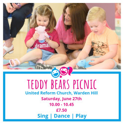 Photo of Drama Tots – Saturday Classes, June 27th and July 4th (United Reform Church)
