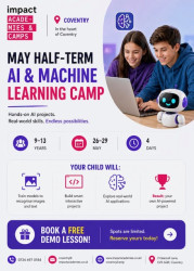 Photo of MAY HALF TERM TECH CAMPS