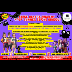 Photo of KPOP DEMON HUNTERS SUMMER HOLIDAY CAMP - STAGE MAKERS ACTING SCHOOL  (4-6 YEARS)