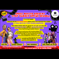 Photo of KPOP DEMON HUNTERS SUMMER HOLIDAY CAMP - STAGE MAKERS ACTING SCHOOL  (7+ YEARS)