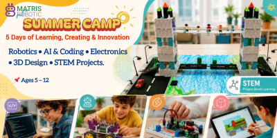 Photo of Matris Robotic Summer Camp 2026 | Robotics, AI & STEM for Ages 5–12