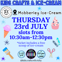 Photo of Crafts & Ice-Cream session