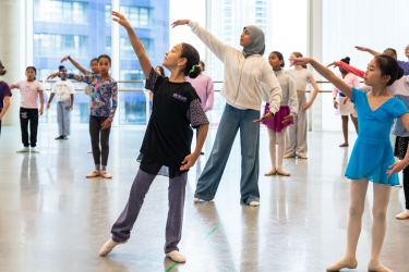 Photo of Children’s Dance Workshop with English National Ballet