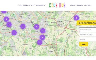 Club Hub Reintroduces Interactive Map Search