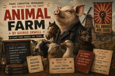 Photo of Animal Farm by George Orwell discussion club