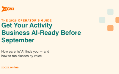 Get Your Activity Business AI-Ready Before September: How Parents’ AI Finds You — and How to Run Classes by Voice
