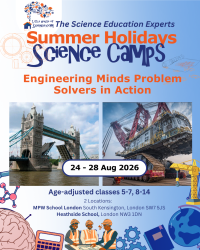 Photo of Summer Science Camp 2026 Week 8:  Engineering Minds Problem Solvers in Action– Little House of Science – NW3
