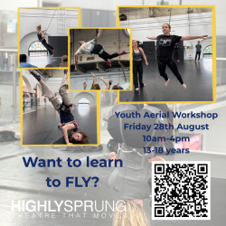 Photo of Youth Aerial Holiday Workshop