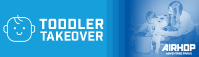 Photo of Toddler Takeover – AirHop Trampoline Park Guildford