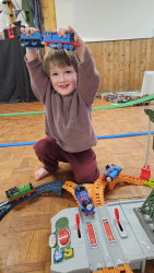 Photo of Train and Track Play Ware Mondays (front Hall)
