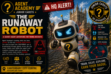 Photo of Canterbury: Agent Academy Runaway Robot Cadet Mission
