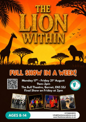 Photo of The Lion Within - Show in a Week!