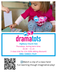 Photo of Drama Tots – All Stars  (Highbury Church)