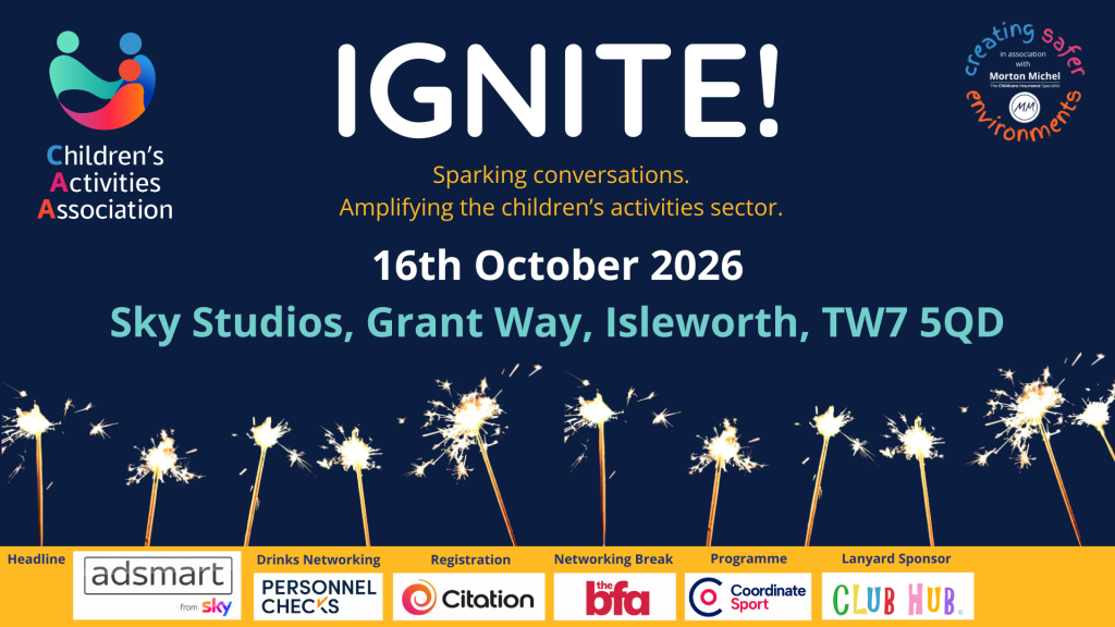 IGNITE! Conference 2026 Returns to Bring Children's Activity Providers Together for a Day of Inspiration, Ideas and Connection