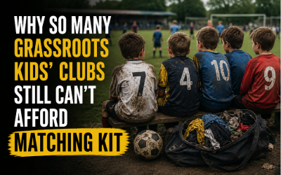 Why So Many Grassroots Kids’ Clubs Still Can’t Afford Matching Kit
