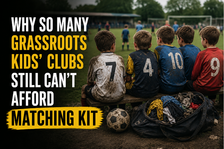 Why So Many Grassroots Kids' Clubs Still Can't Afford Matching Kit