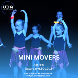 Photo of Mini Movers dance class (infant school age)
