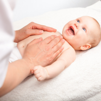 Photo of Mum/carer and baby massage