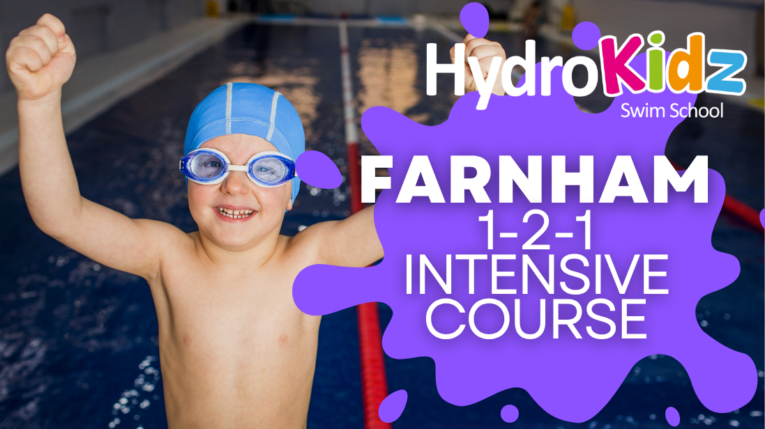 HydroKidz Summer Swimming 1-2-1 Intensive Course – Farnham | 26 – 29 October
