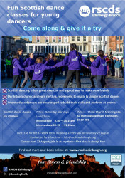 Photo of Dance Scottish! Introductory classes for young dancers
