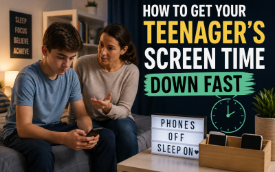 How to Get Your Teenager’s Screen Time Down Fast