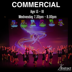 Photo of COMMERCIAL DANCE Classes – Abstract Dance & Performing Arts