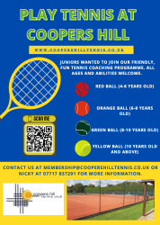 Photo of Play Tennis at Coopers Hill