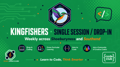 Photo of Code Club 12-16 year olds-Kingfishers Music STEAM Tech Coding Club – Afternoons