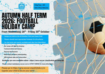 Photo of October Half Term Holiday Football Camp