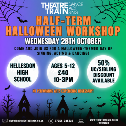 Photo of Halloween Musical Theatre Workshop – Norwich (Ages 5–12)