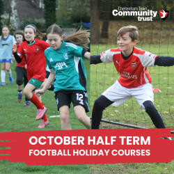Photo of October Half Term Football Courses