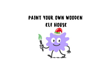 Photo of PAINT YOUR OWN WOODEN ELF HOUSE