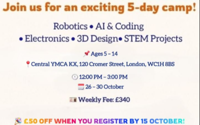 Autumn Half-Term Robotics & STEM Camp