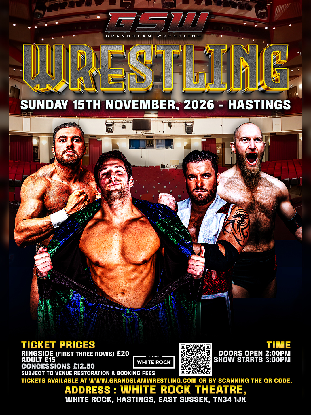 GrandSlam Wrestling Live in Hastings