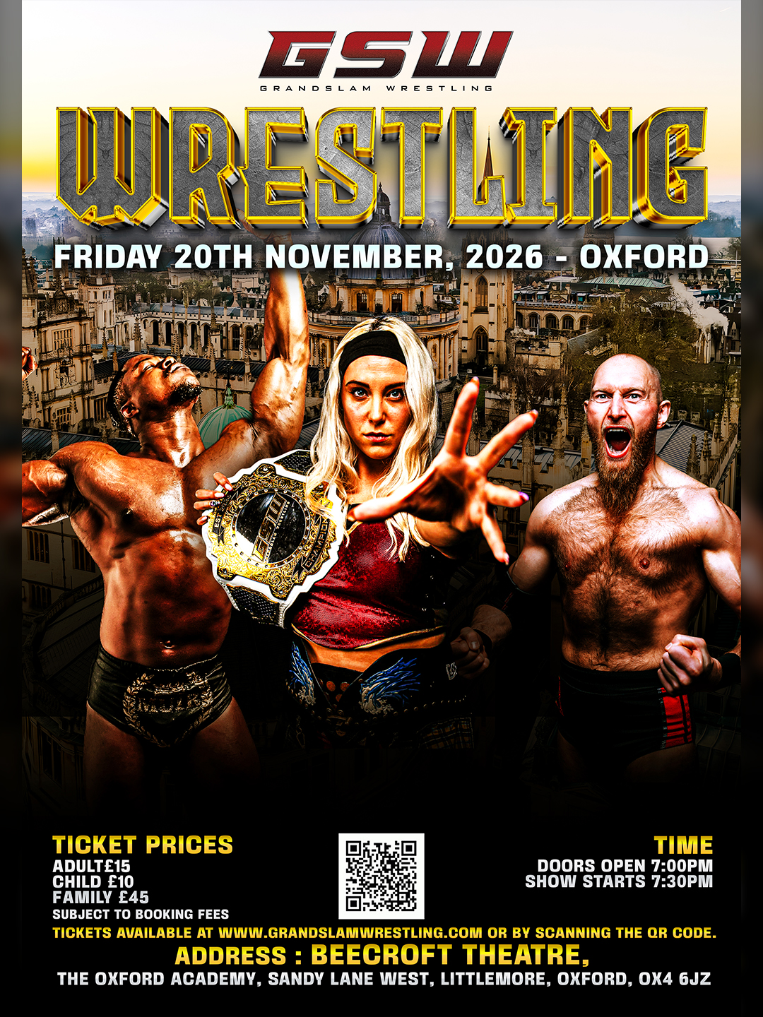 GrandSlam Wrestling Live in Oxford